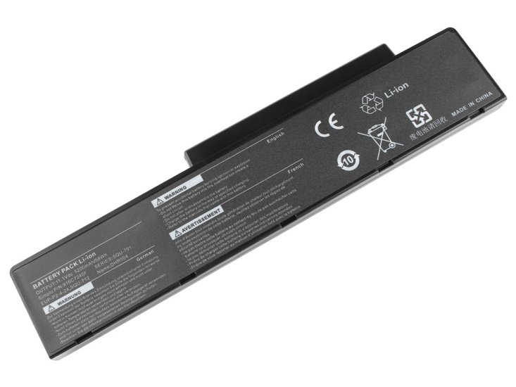 5200mAh 58Wh 6 Buňky Baterie Packard Bell SQU-712 - Kliknutím na obrázek zavřete