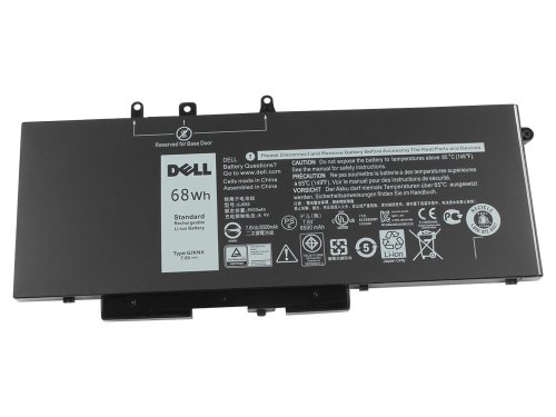 Originál 8500mAh 68Wh 4-Buňky Baterie Dell Latitude 12 5290 P27S002