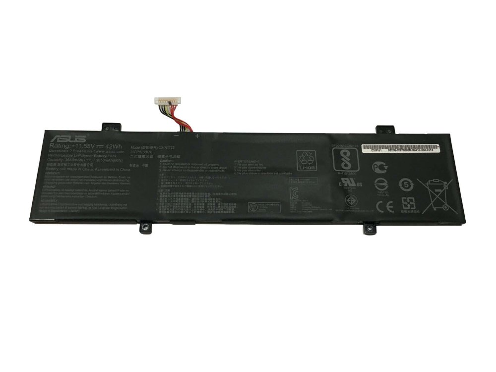 Originál 3640mAh 42Wh 3-Buňky Baterie Asus VivoBook Flip 14 TP412UA-EC092T