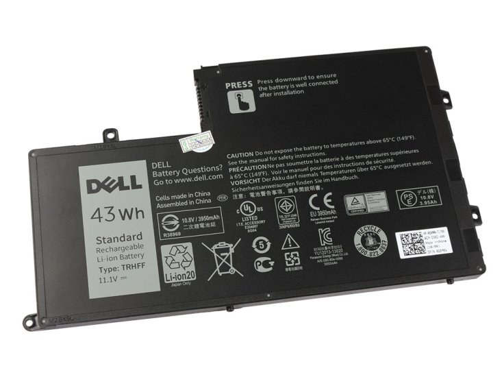 Originál 43Wh 3800mAh 3-Buňky Baterie Dell Inspiron 14 5448 - Kliknutím na obrázek zavřete