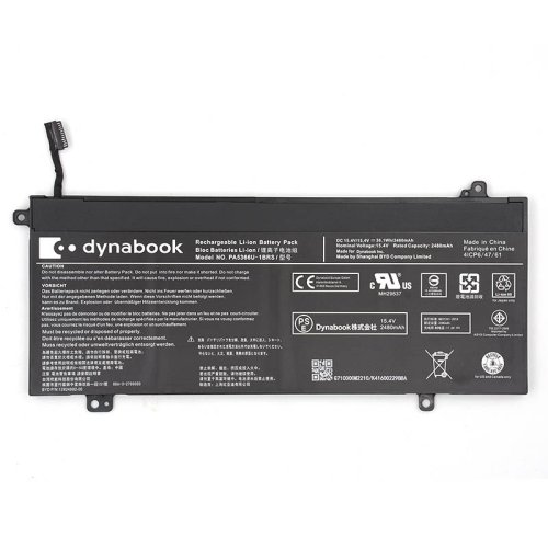 Originál 2480mAh 38.1Wh Toshiba Dynabook Satellite Pro L50-G-135 Baterie