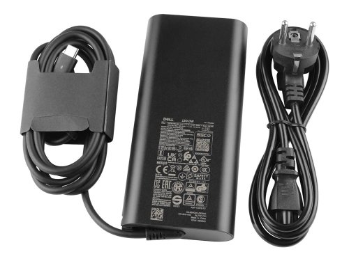 Originál 130W USB-C Dell 0K00F5 K00F5 GaN Adaptér Nabíječka + nabíjecí Kabel