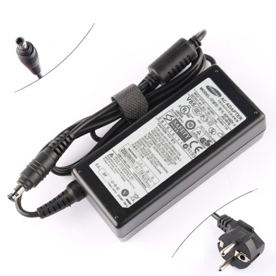 Originál 60W AC Adaptér Nabíječka Samsung 504030-015 504030-016 - Kliknutím na obrázek zavřete