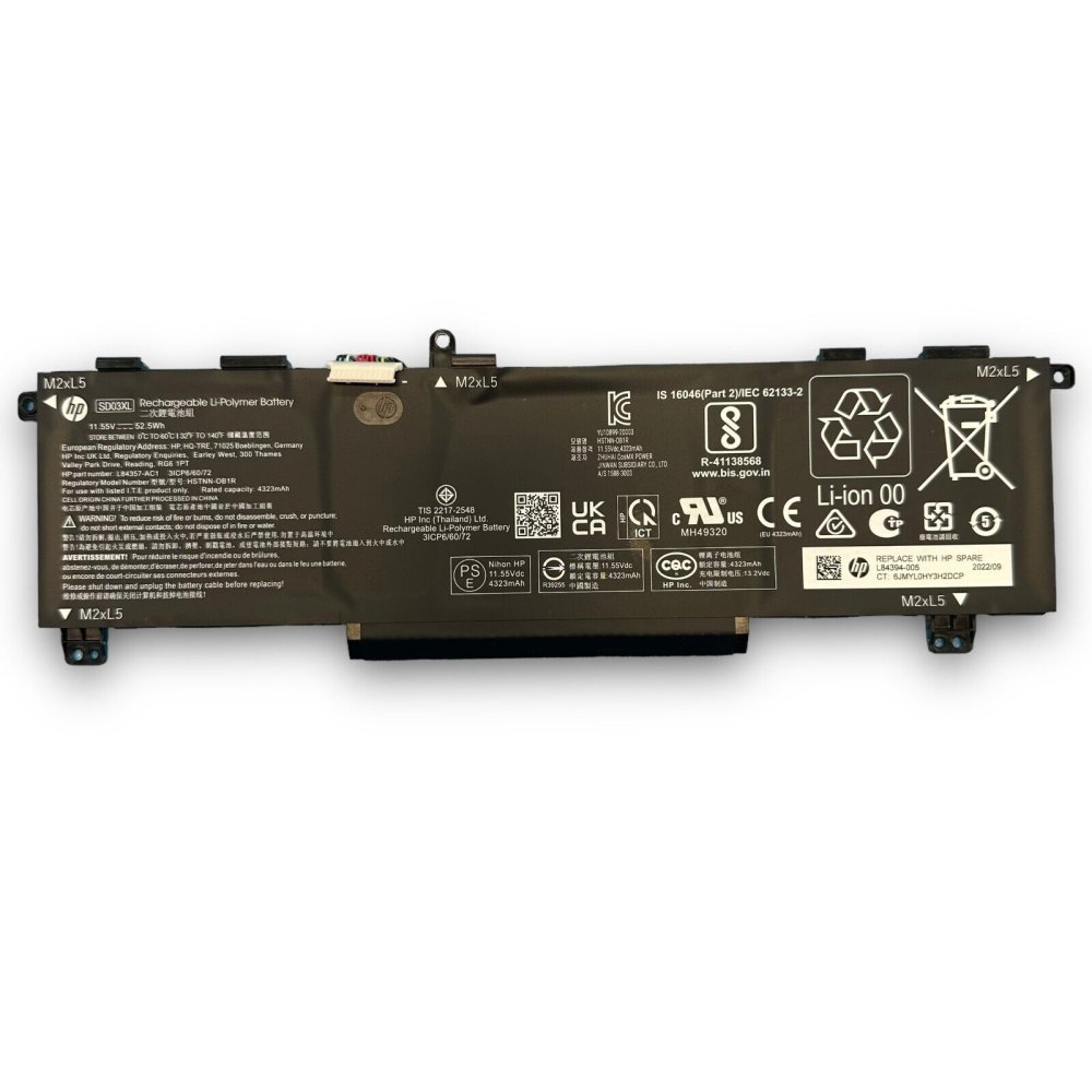 Originál 11.55V 4323mAh 52.5Wh Baterie HP Victus Gaming 15-fb1000nl 15-fb1008ci