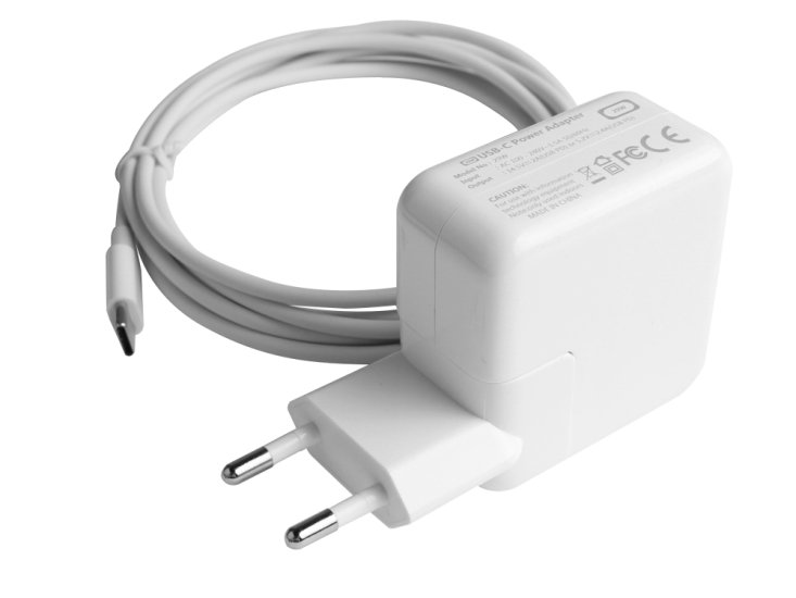 30W USB-C AC Adaptér Nabíječka pro Apple MacBook 12 MNYG2C/A + Volný Kabel - Kliknutím na obrázek zavřete