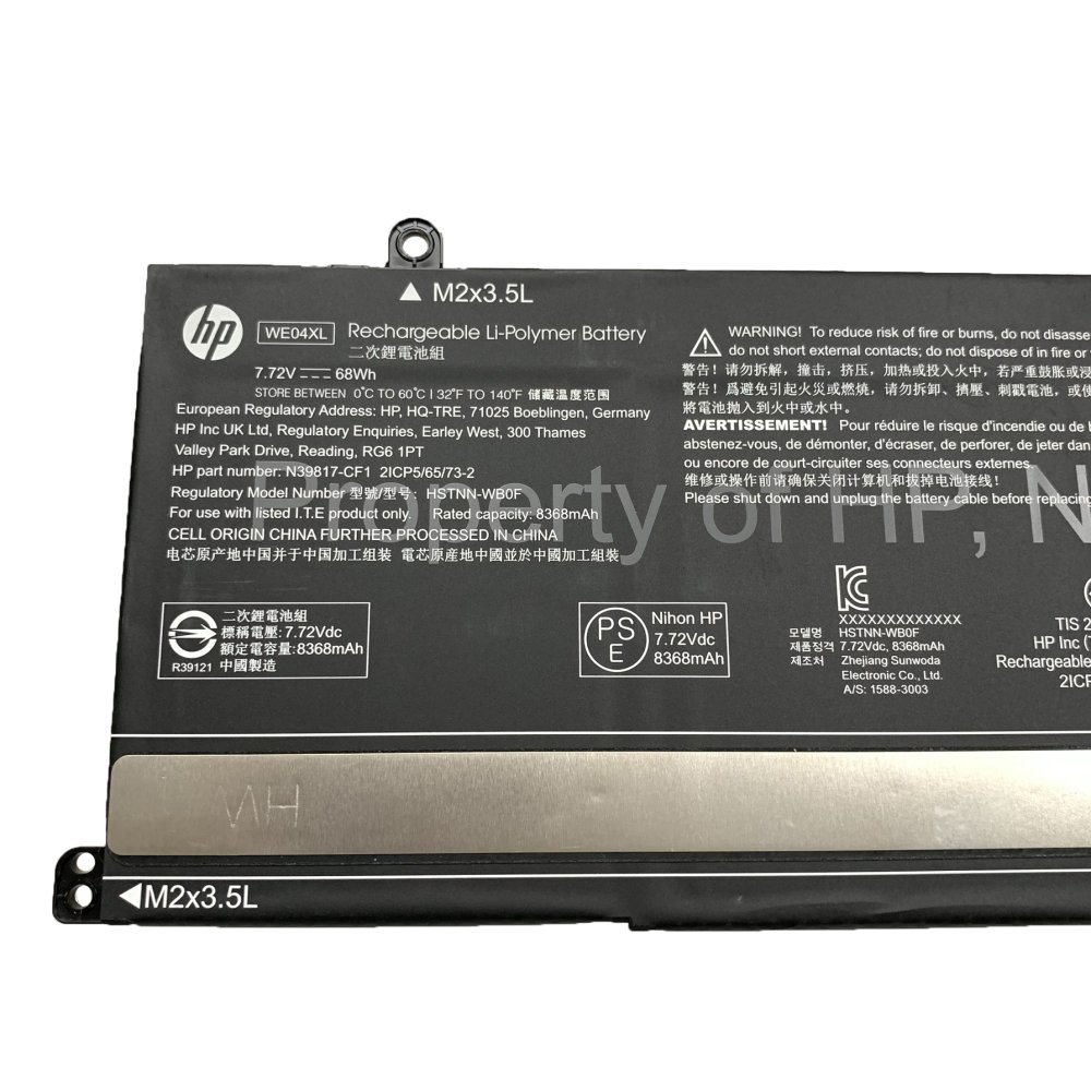 Originál 4.405Ah 68Wh HP Pavilion 16-ab0006nb 16-ab0660nd Baterie