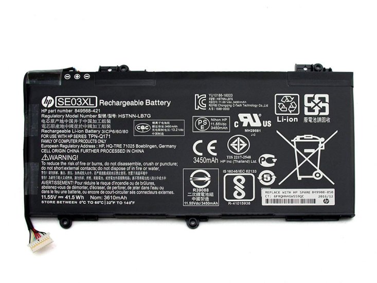 Originál 41.5Wh Baterie HP Pavilion 14-al002ns 14-al020tx - Kliknutím na obrázek zavřete