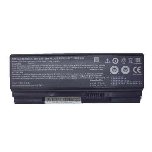 2750mAh 41Wh 4Buňky Clevo NH55RDQ Baterie