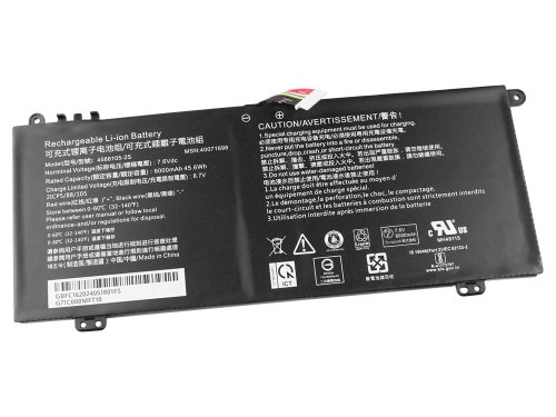 6000mAh 45.6Wh Toshiba Dynabook Satellite Pro C40-J-10P Baterie