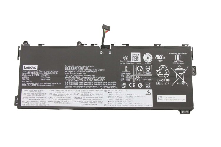 Originál 3305mAh 51Wh Lenovo 13w Yoga 82S10013CK Baterie - Kliknutím na obrázek zavřete