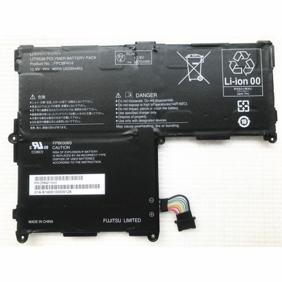 Originál 4250mAh 46Wh 3 Buňky Fujitsu CP642113-01 Baterie - Kliknutím na obrázek zavřete