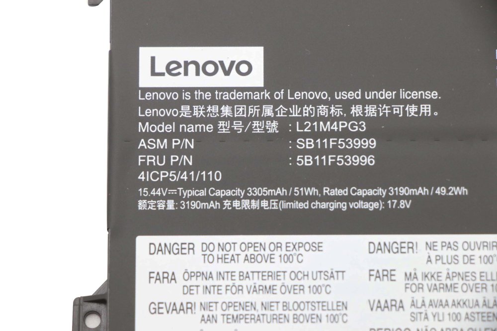 Originál 3305mAh 51Wh Lenovo 13w Yoga 82S10012CK Baterie