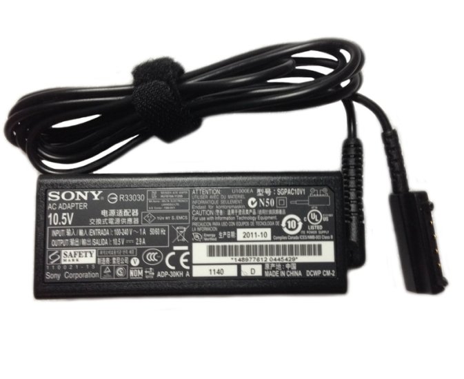 Originál 30W AC Adaptér Nabíječka Sony S1 Tablet SGPT111 - Kliknutím na obrázek zavřete