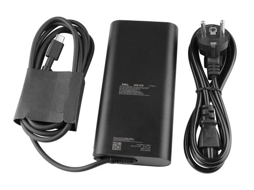 Originál 165W USB-C Dell HA165PM210 AC Adaptér Nabíječka + nabíjecí Kabel