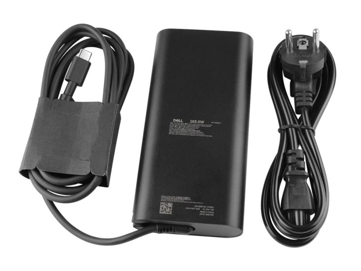 Originál 165W USB-C Dell HA165PM210 AC Adaptér Nabíječka + nabíjecí Kabel - Kliknutím na obrázek zavřete