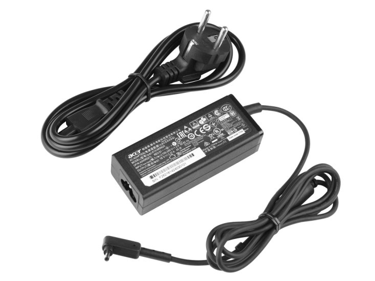 45W AC Adaptér Nabíječka Acer Aspire One Cloudbook 11 1-132-C0QL + Volný Kabel - Kliknutím na obrázek zavřete