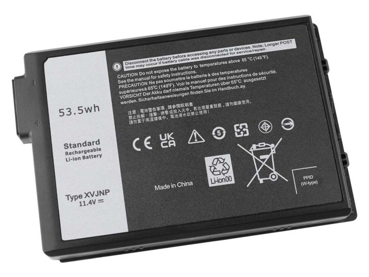 4457mAh 53.5Wh Dell Latitude 5430 Rugged P148G P148G001 Battery - Kliknutím na obrázek zavřete