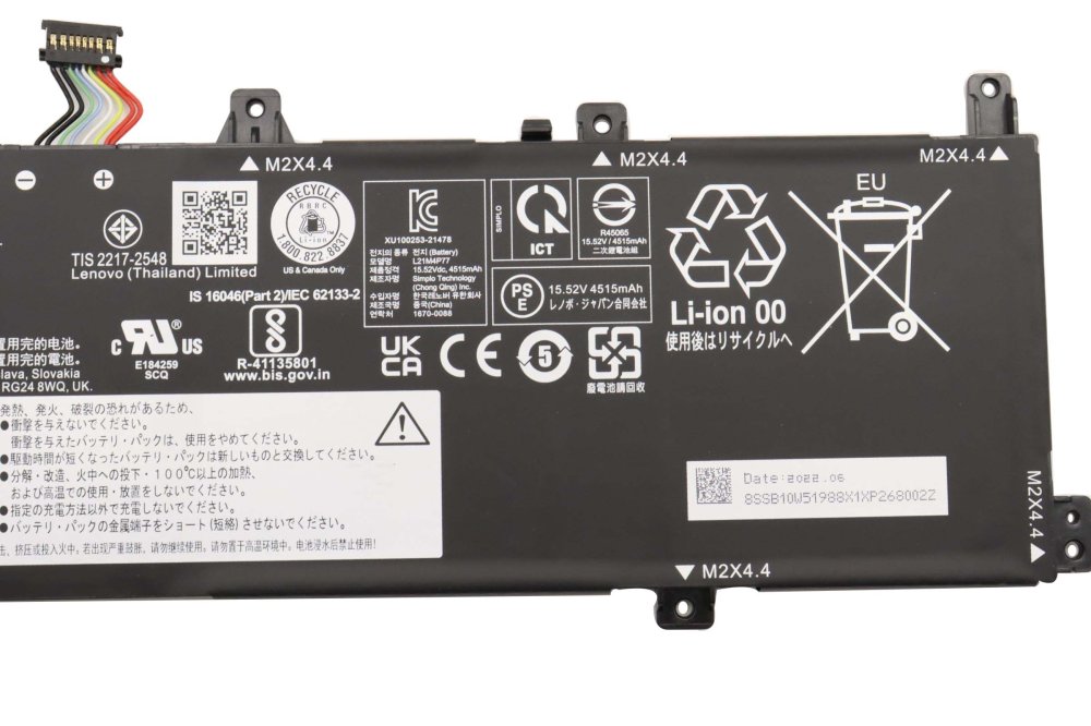 Originál 4640mAh 72Wh Lenovo ThinkPad Z16 Gen 1 21D4 Baterie