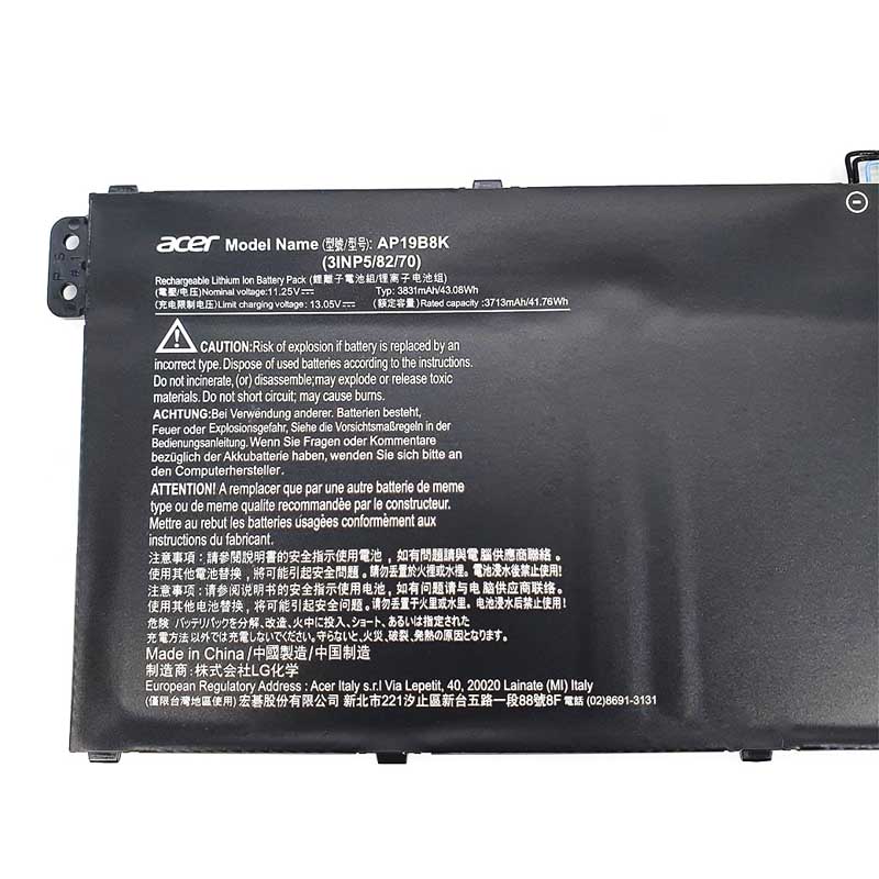 Originál 3831mAh 43.08Wh Acer Aspire 3 A314-36P-360X Baterie