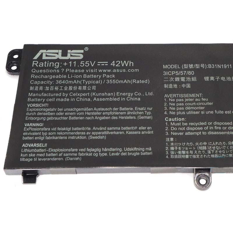 Originál 3640mAh 42Wh Asus ExpertBook B1 B1502CGA-XS14 Baterie