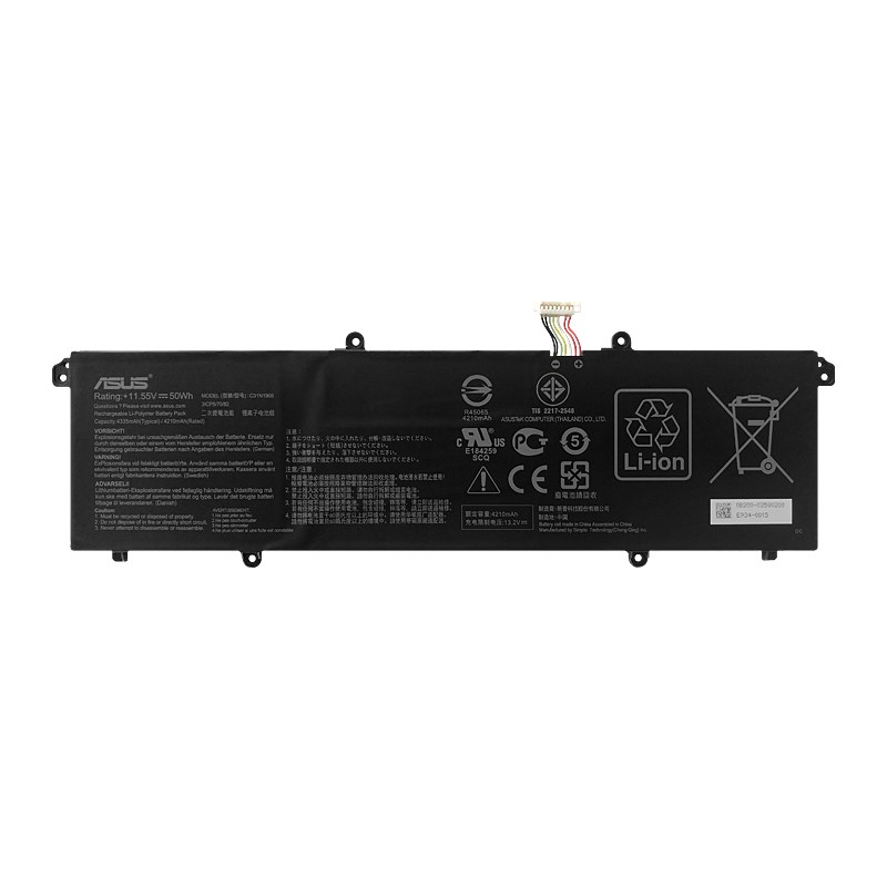 Originál 4335mAh 50Wh Asus Vivobook 15 OLED X1505ZA Baterie