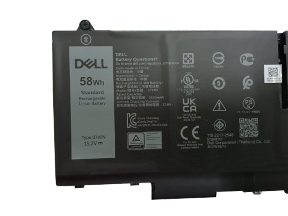 Originál 3625mAh 58Wh 4 Buňky Dell Latitude 5430 Baterie