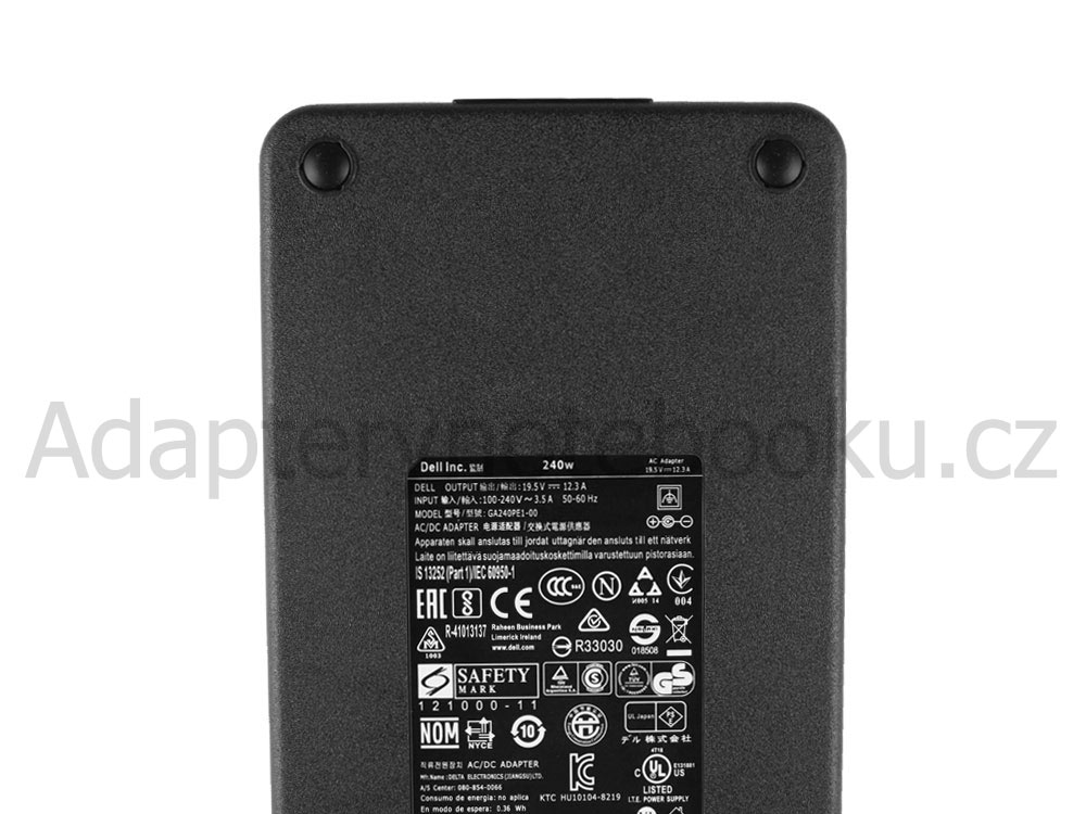 Originál 240W AC Adaptér Nabíječka Dell Alienware AX51R2-5747BK AX51R2-5748BK