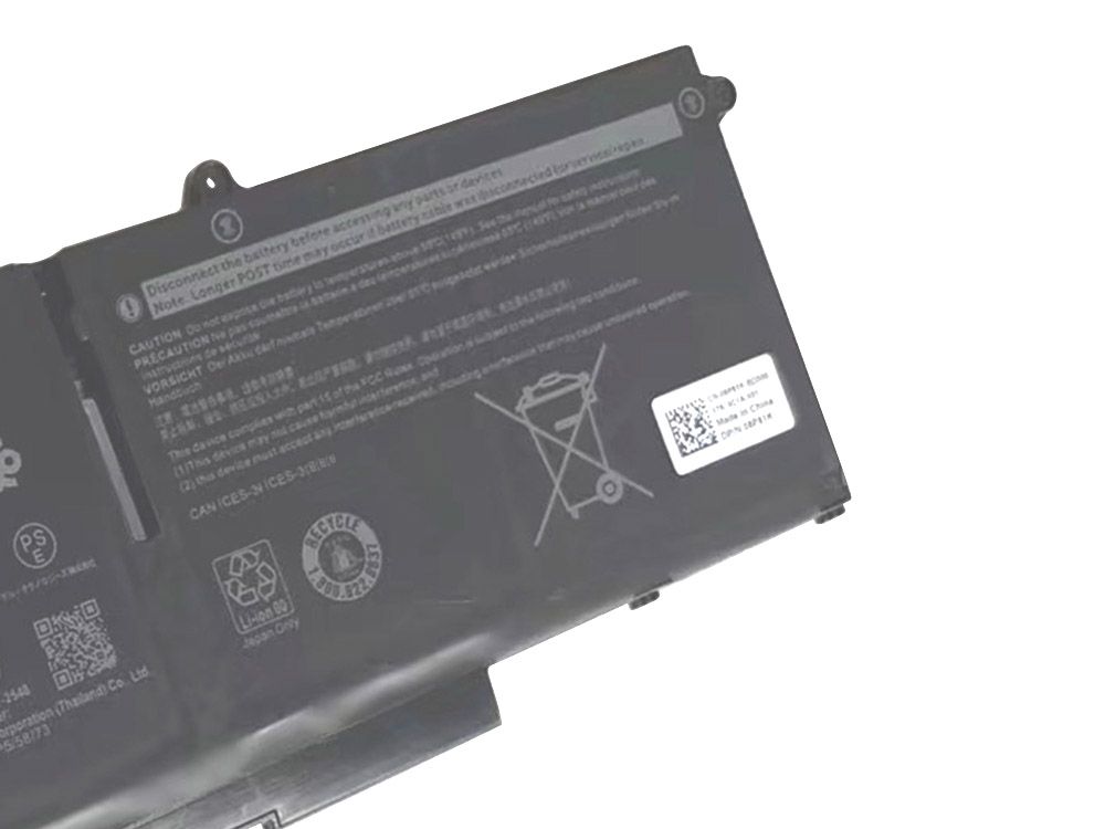 Originál 3625mAh 58Wh 4 Buňky Dell 8H6WD 8P81K Baterie