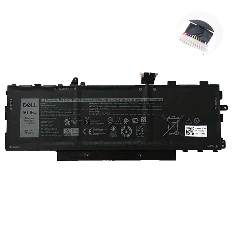 Originál 4900mAh 59.6Wh 3 Buňky Dell Latitude 9430 Batterie