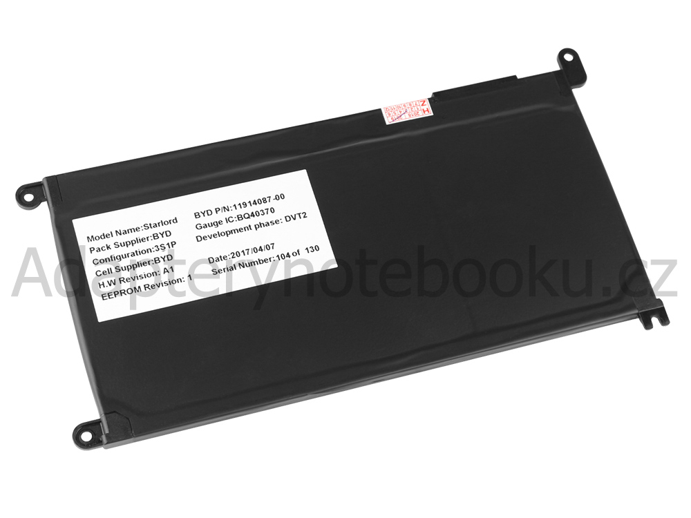 Originál 3500mAh 42Wh 4-Buňky Baterie Dell Inspiron 15 5575 P75F002