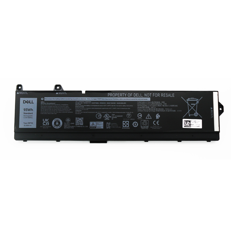 Originál 7650mAh 93Wh 6-Buňky Dell Precision 7680 Workstation Battery