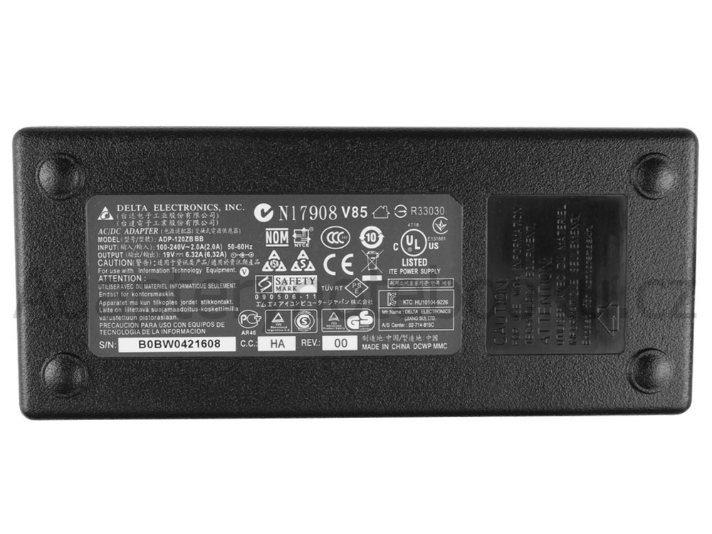 120W Wortmann Terra Mobile 1776P AC Adaptér Nabíječka + Volny Kabel