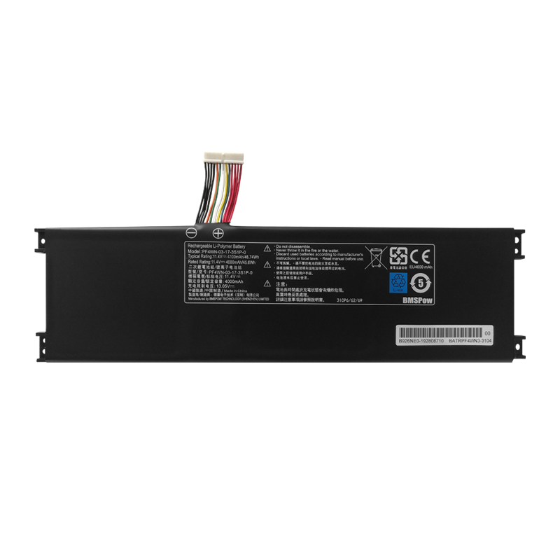 4100mAh 46.74Wh 3 Buňky Getac PF4WN-00-13-3S1P-0 Baterie