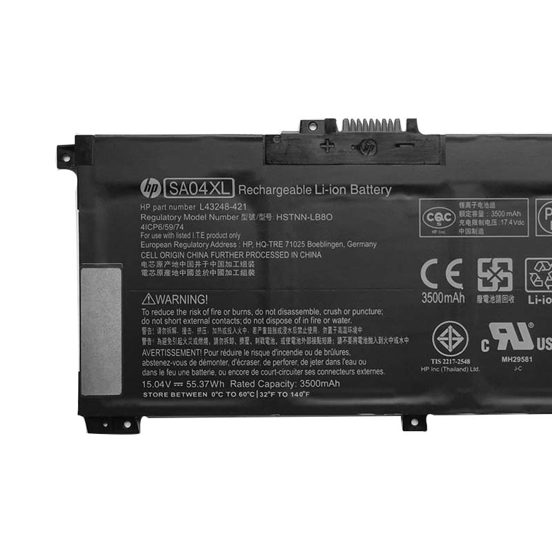 Originál 3470mAh 55.67Wh HP Envy 17-cw1097nr Baterie