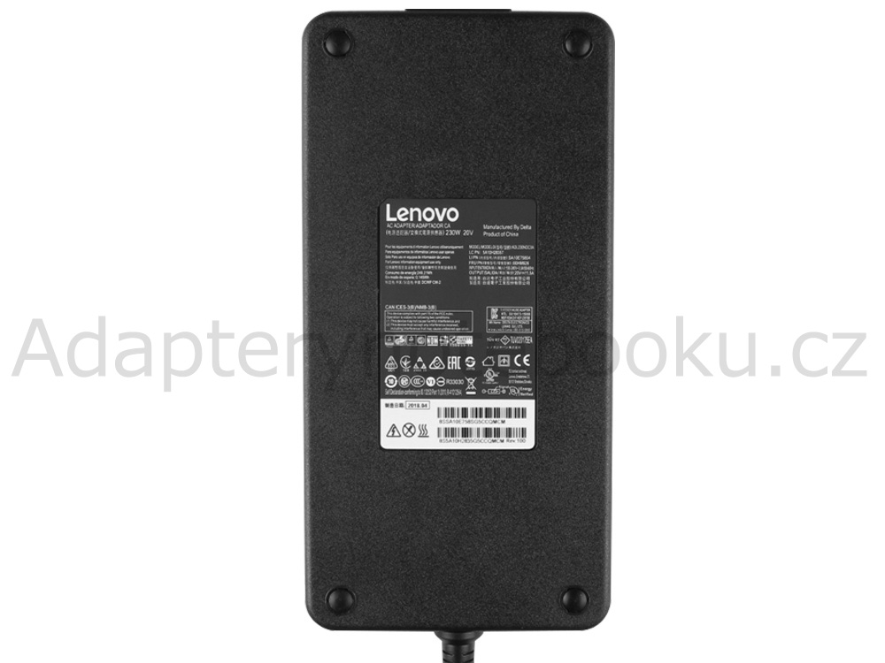 Originální 230W Lenovo ThinkStation P360 Ultra 30G1004SSG AC Adaptér Nabíječka + Volny Kabel