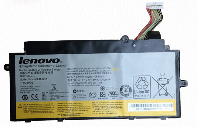 Originál 4060mAh 45Whr Baterie Lenovo L11L3P02 - Kliknutím na obrázek zavřete