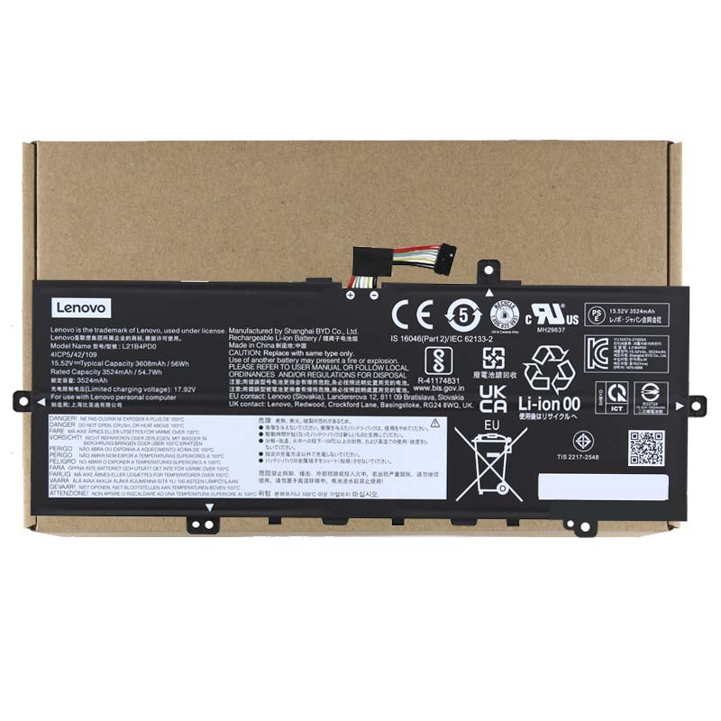 Originál 3608mAh 56Wh Lenovo ThinkBook 13s G4 IAP 21AR007WCK Baterie