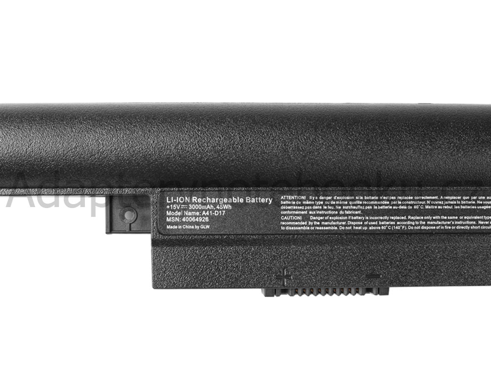 Originál Medion A42-D17 Baterie 45Wh 3050mAh