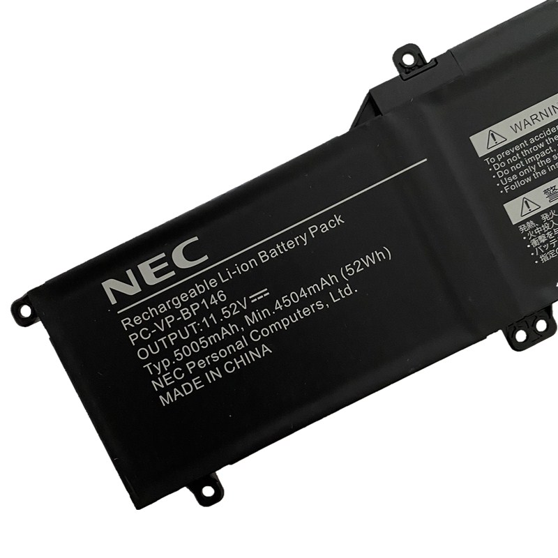 Originál 5005mAh 52Wh 3 Buňky NEC 3ICP6/54/90 Baterie