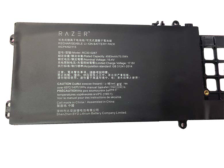 4583mAh 70.5Wh 4-cell Razer RZ09-0406CE63-R3U1 Baterie