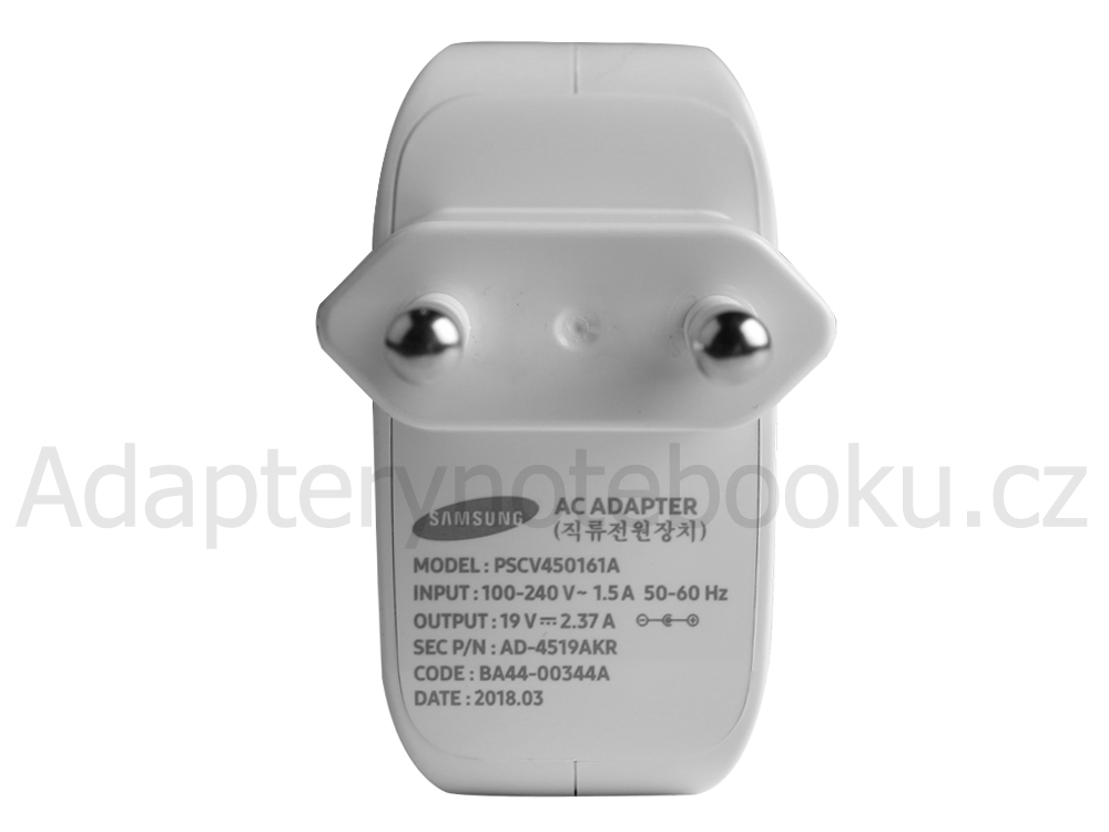 Originál 45W AC Adaptér Nabíječka Samsung Notebook 9 900X3N