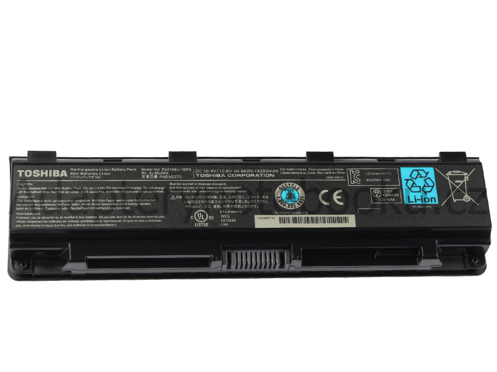 4400mAh 48Whr Baterie Toshiba Satellite C50-A-17T C50D-A-10M C50D-A-11Q