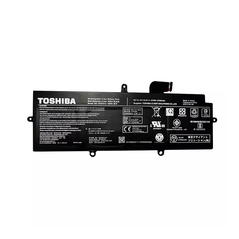 2700mAh 42Wh Toshiba Portege A30-E-16E Baterie